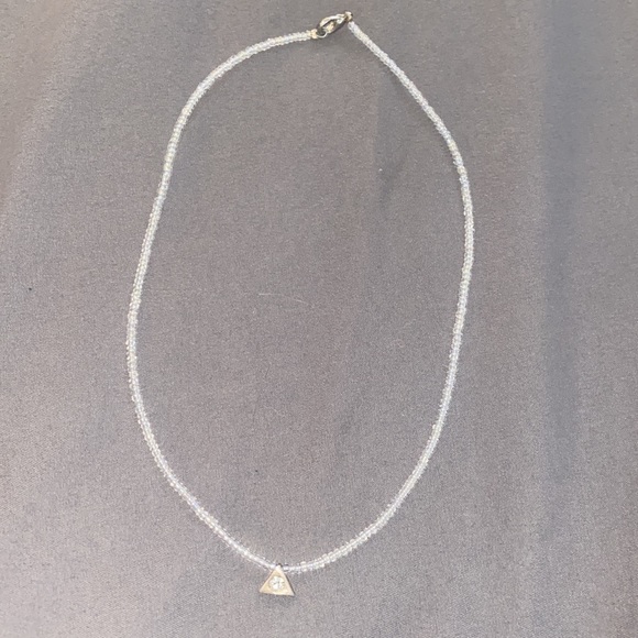 Geometric Triangle Pendant Necklace - Picture 15 of 15